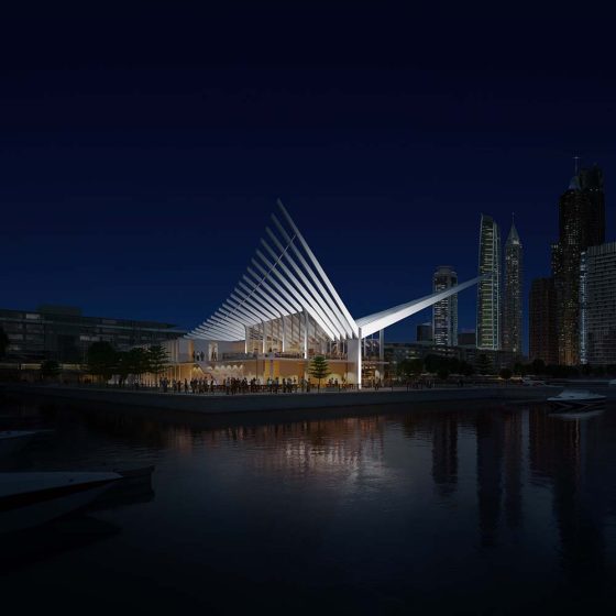 Dubai Harbour Masters Building UMAYA Lighting Design